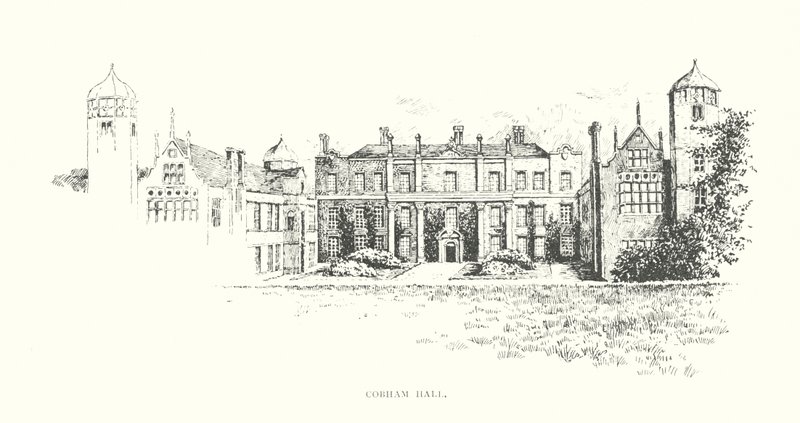 Cobham Hall (litográfia) alkotó: Duncan Moul