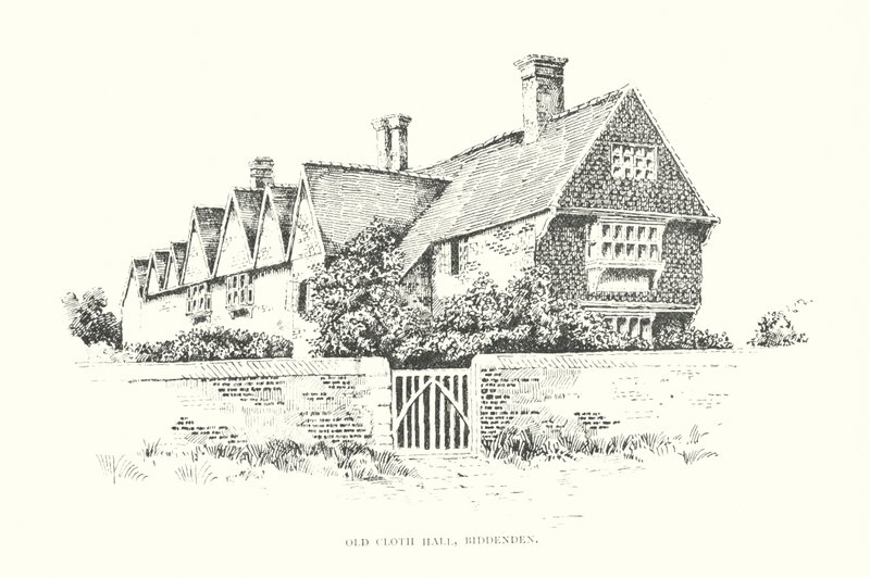 Old Cloth Hall, Biddenden (litográfia) alkotó: Duncan Moul