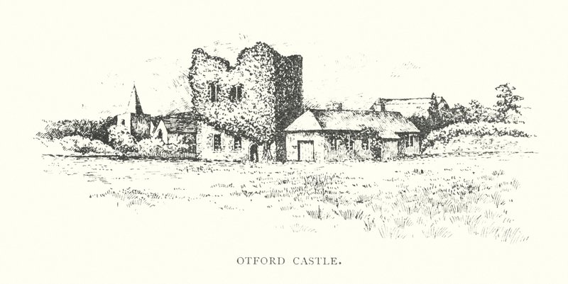 Otford Castle (litográfia) alkotó: Duncan Moul