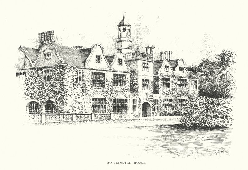 Rothamsted House (litográfia) alkotó: Duncan Moul