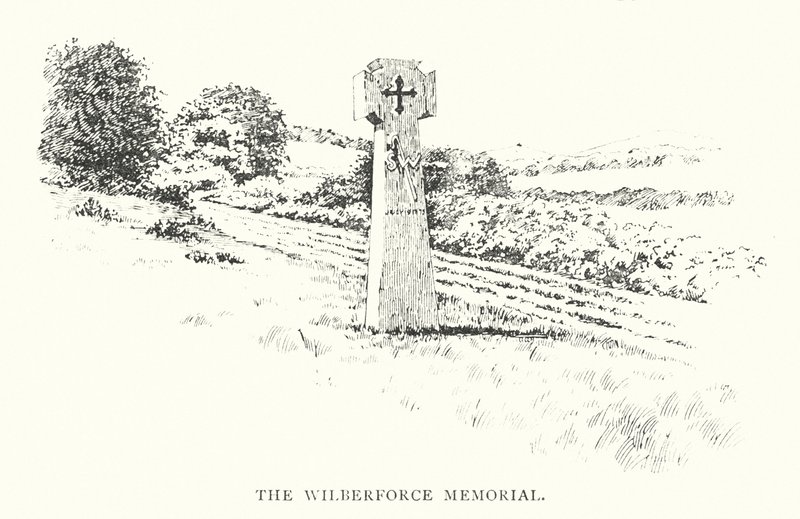 A Wilberforce-emlékmű (litográfia) alkotó: Duncan Moul