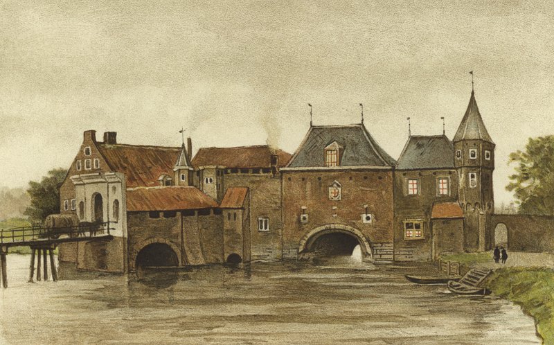 Kopppelpoort, Amersfoort, Hollandia alkotó: Dutch School