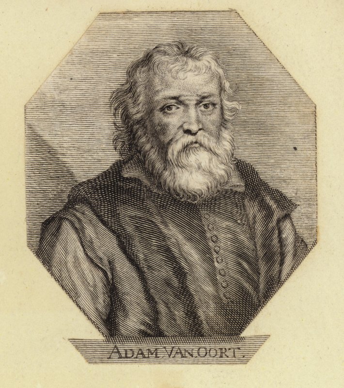 Adam Van Oort, Adam van Noort néven született belga művész. Metszett: Johann Georg Waldreich alkotó: Dutch School