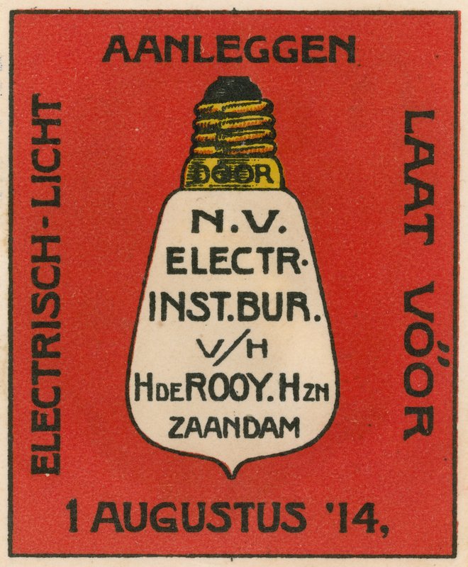 Elektromos világítás alkotó: Dutch School