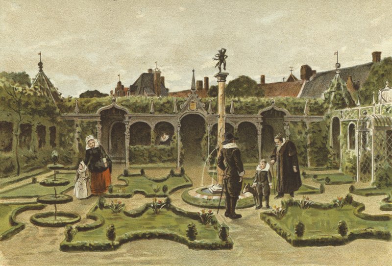 Kerti tereprendezés, Hollandia, 17. század alkotó: Dutch School