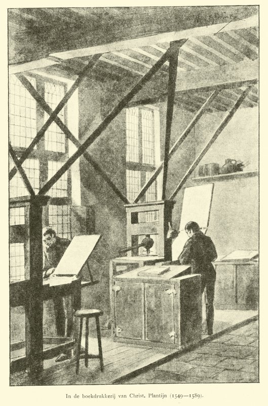 Christophe Plantin könyvnyomdájában alkotó: Dutch School