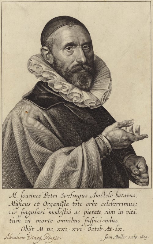 Jan Pieterszoon Sweelinck portréja alkotó: Dutch School