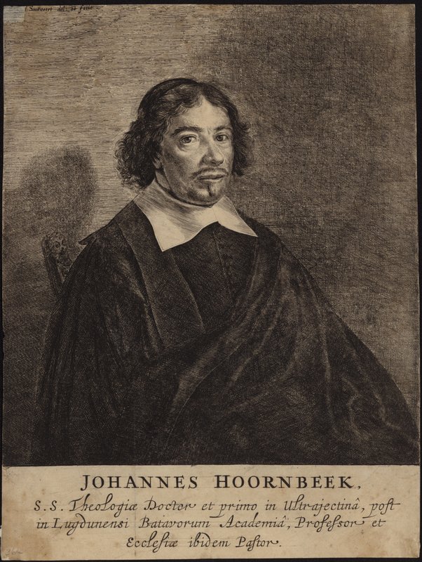 Johannes Hoornbeek portréja alkotó: Dutch School