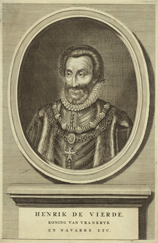 Henrik francia király portréja alkotó: Dutch School