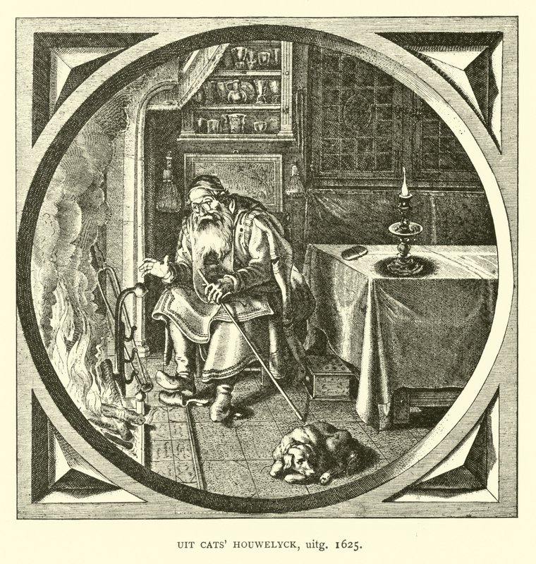 Jelenet a Houwelickből, Jacob Cats, 1625 alkotó: Dutch School