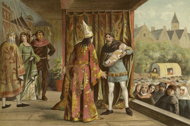 Színházi előadás, 14. század alkotó: Dutch School