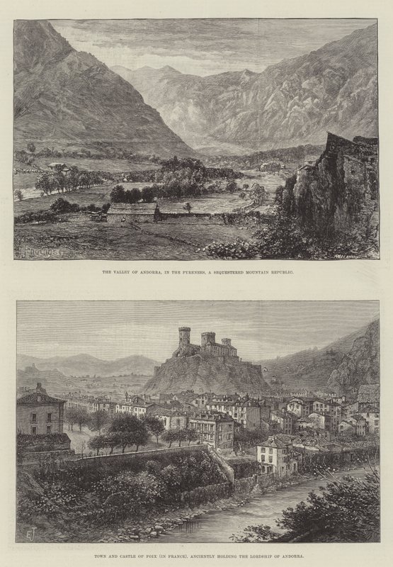 Vázlatok Andorráról alkotó: E. Jennings