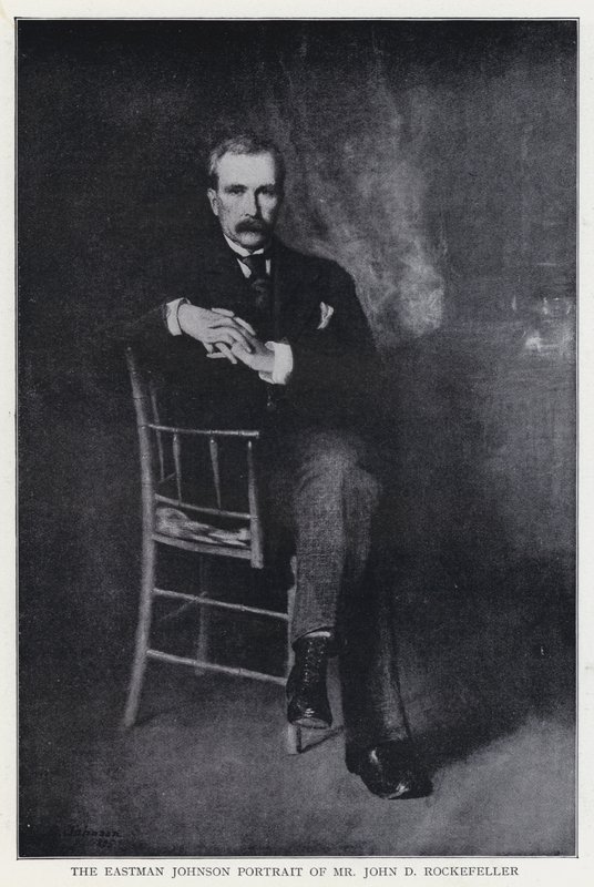 John D Rockefeller Eastman Johnson portréja alkotó: Eastman after Johnson