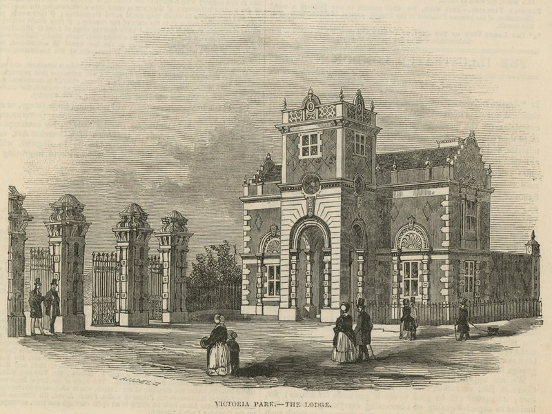 Victoria Park – a páholy alkotó: Ebenezer Landells