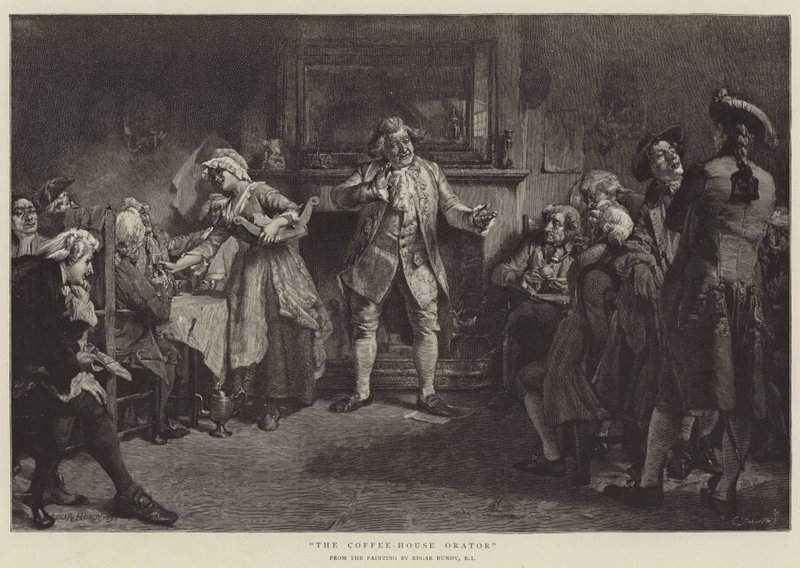 A kávéházi szónok alkotó: Edgar Bundy