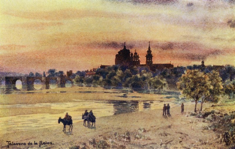 Észak-Spanyolország: A Tejo partjáról (színes tagok) alkotó: Edgar T. A. Wigram