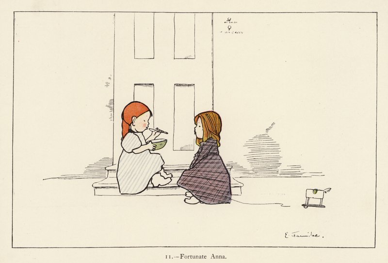 Szerencsés Anna (színes litó) alkotó: Edith Farmiloe