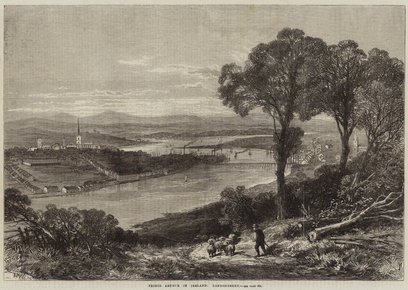 Arthur herceg Írországban, Londonderry alkotó: Edmund Morison Wimperis