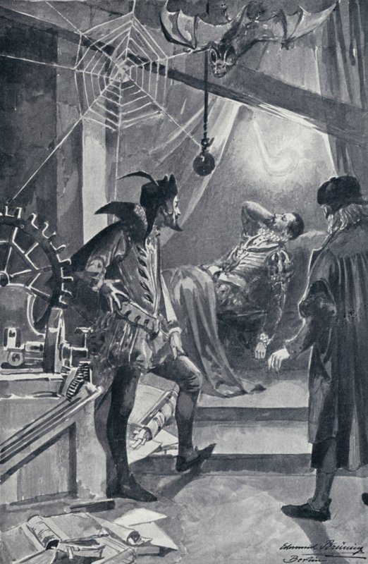 Illusztráció Goethes Fausthoz alkotó: Edmund Bruning