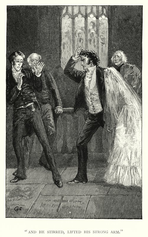Illusztráció Jane Eyre-hez, Charlotte Bronte (metszet) alkotó: Edmund Henry Garrett