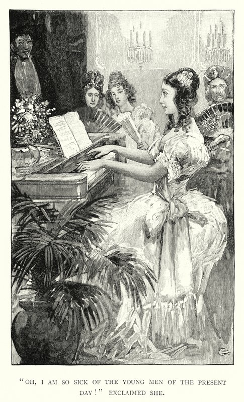 Illusztráció Jane Eyre-hez, Charlotte Bronte (metszet) alkotó: Edmund Henry Garrett