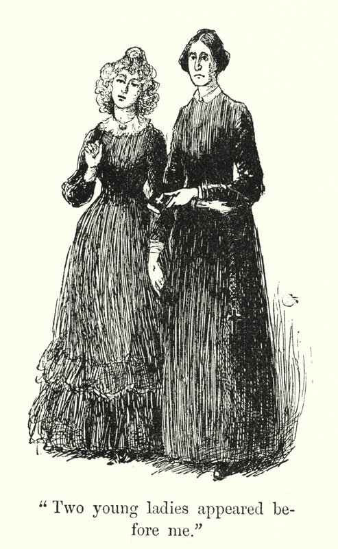 Illusztráció Jane Eyre-hez, Charlotte Bronte (litho) alkotó: Edmund Henry Garrett