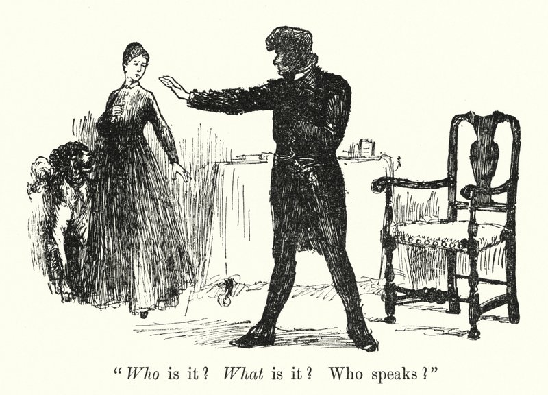 Illusztráció Jane Eyre-hez, Charlotte Bronte (litho) alkotó: Edmund Henry Garrett