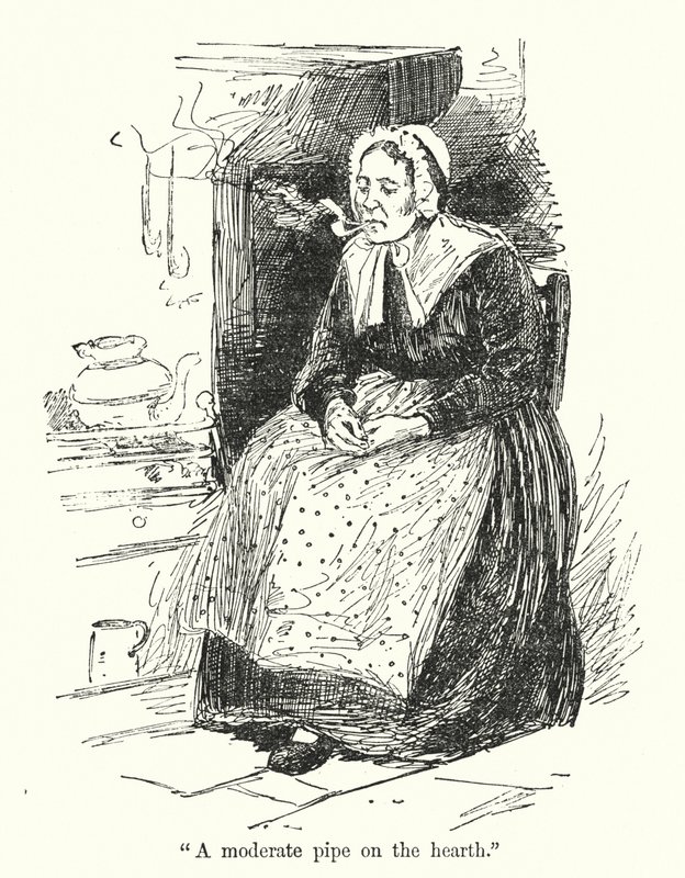Illusztráció Jane Eyre számára, Charlotte Bronte (litho) alkotó: Edmund Henry Garrett