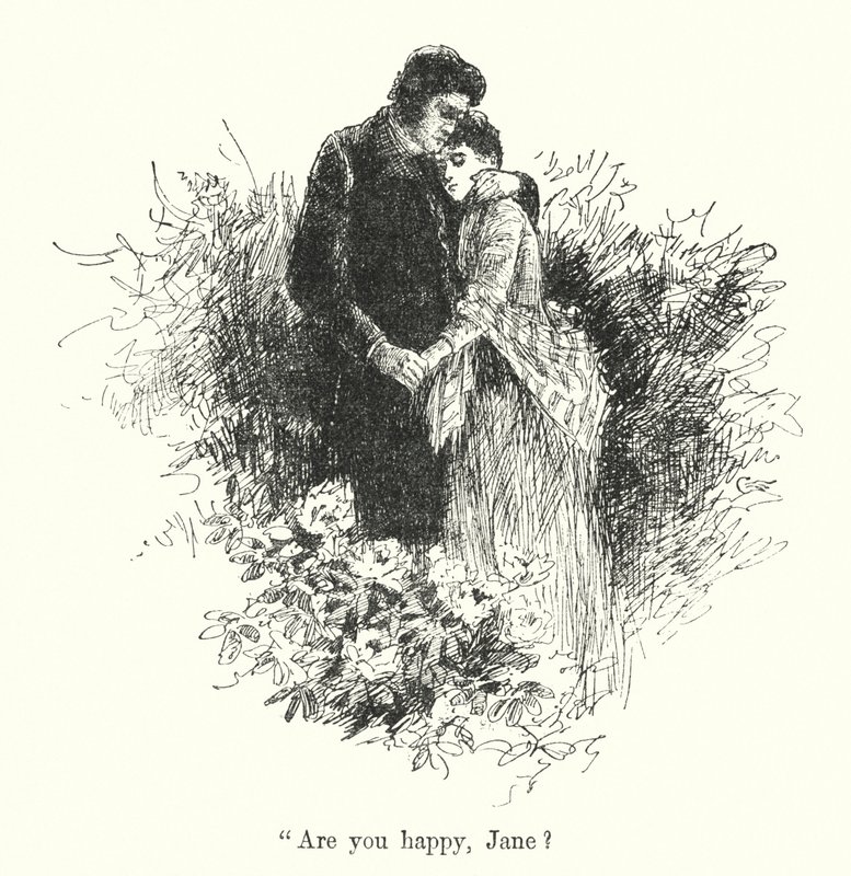 Illusztráció Jane Eyre-hez, Charlotte Bronte (litho) alkotó: Edmund Henry Garrett
