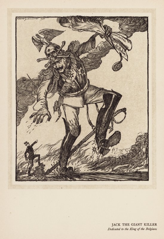 A császár füzére: Jack, az óriásgyilkos (litográfia) alkotó: Edmund Joseph (after) Sullivan