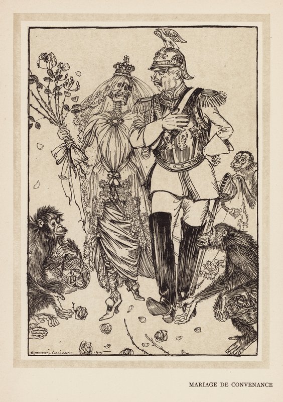 A császár füzére: Marriage De Convenance (litó) alkotó: Edmund Joseph (after) Sullivan