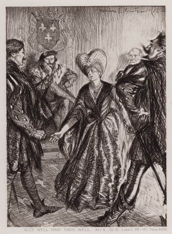 Minden rendben, ha jó a vége, II. felvonás, 3. sz alkotó: Edmund Joseph Sullivan