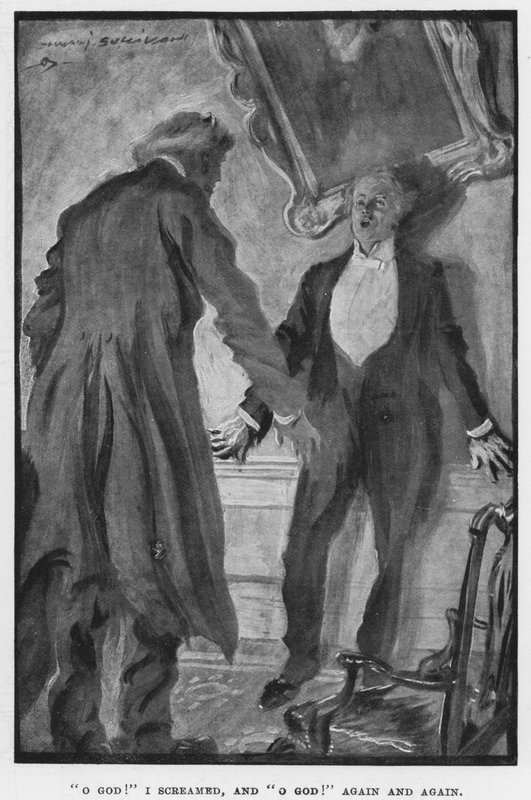Illusztráció Dr. Jekyll és Mr Hyde számára, RL Stevenson alkotó: Edmund Joseph Sullivan