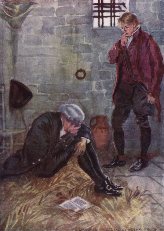Illusztráció: Oliver Goldsmith Wakefield helytartójához (színes litó) alkotó: Edmund Joseph Sullivan
