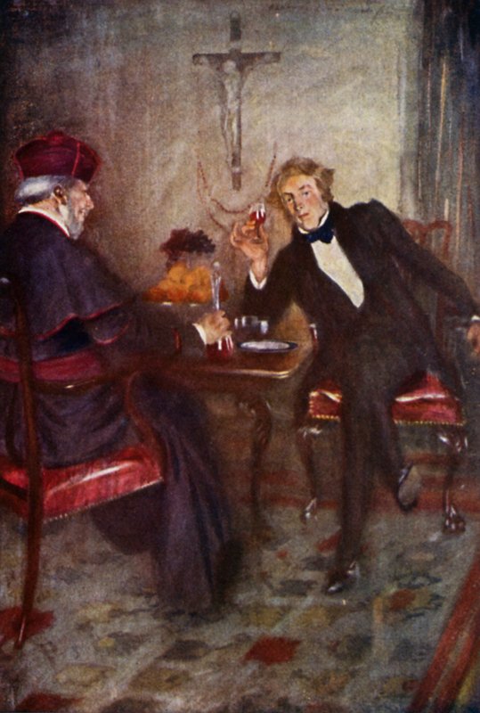 Robert Browning: Blougram püspök bocsánatkérése alkotó: Edmund Joseph Sullivan