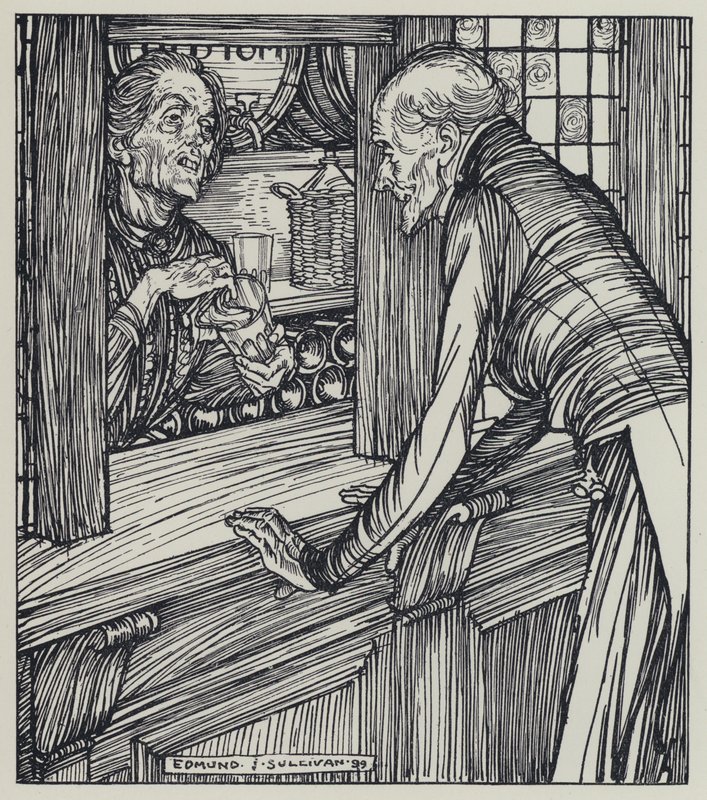 Tennyson, Illusztráció a szép nők álmához és más versekhez alkotó: Edmund Joseph after Sullivan