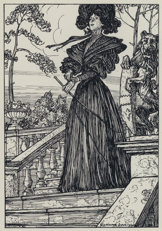 Tennyson, Illusztráció a szép nők álmához és más versekhez alkotó: Edmund Joseph after Sullivan