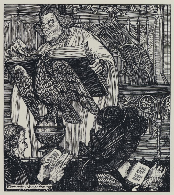 Tennyson, Illusztráció a szép nők álmához és más versekhez alkotó: Edmund Joseph after Sullivan