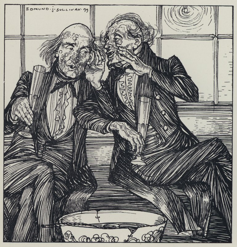 Tennyson, Illusztráció a szép nők álmához és más versekhez alkotó: Edmund Joseph after Sullivan