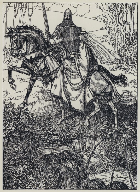 Tennyson, Illusztráció a szép nők álmához és más versekhez alkotó: Edmund Joseph after Sullivan