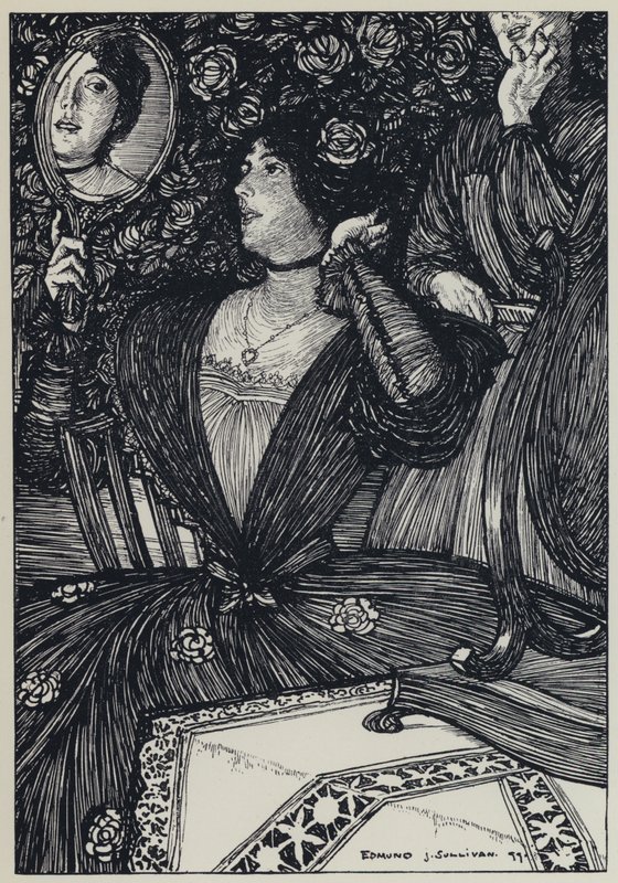 Tennyson, Illusztráció a szép nők álmához és más versekhez alkotó: Edmund Joseph after Sullivan