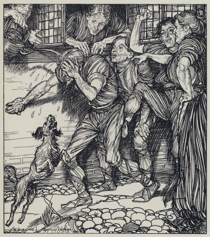 Tennyson, Illusztráció a szép nők álmához és más versekhez alkotó: Edmund Joseph after Sullivan
