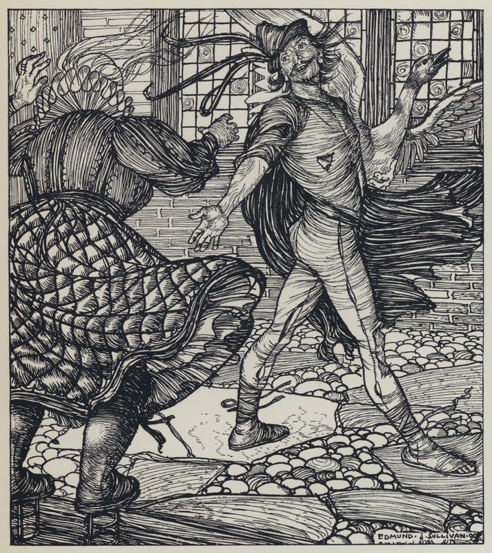 Tennyson, Illusztráció a szép nők álmához és más versekhez alkotó: Edmund Joseph after Sullivan