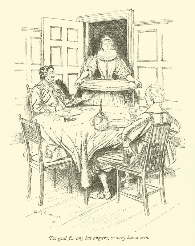 Túl jó mindenkinek, kivéve a horgászoknak vagy a nagyon becsületes férfiaknak alkotó: Edmund Joseph after Sullivan