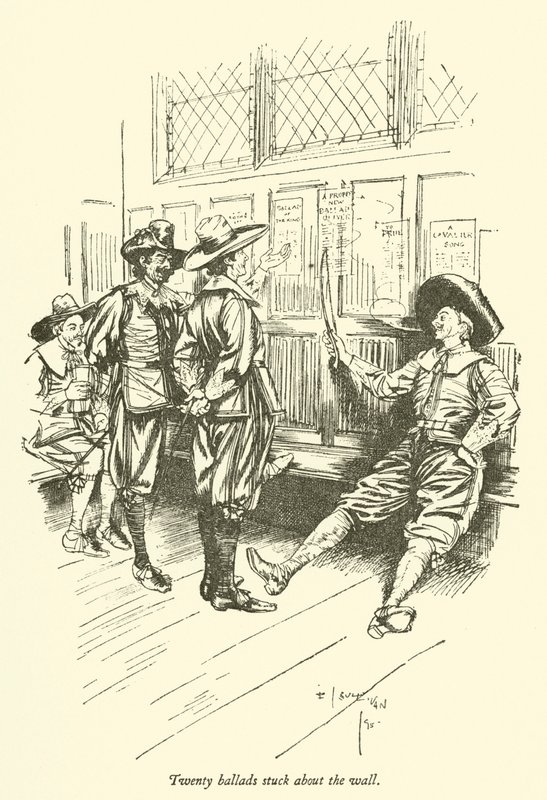 Húsz ballada ragadt a falra alkotó: Edmund Joseph after Sullivan