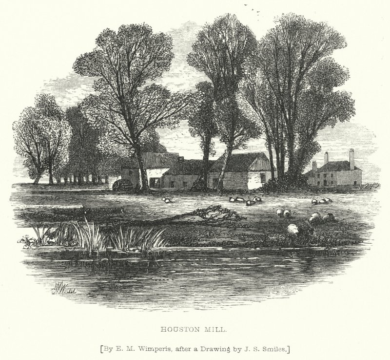 Houston Mill (metszet) alkotó: Edmund Morison (after) Wimperis