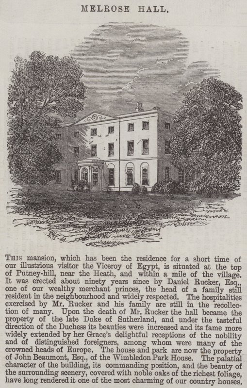 Melrose Hall alkotó: Edmund Morison Wimperis