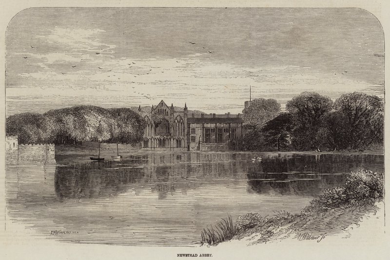 Newstead apátság alkotó: Edmund Morison Wimperis