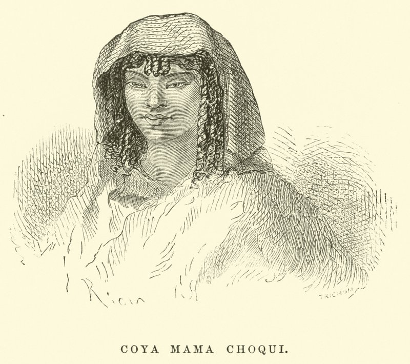 Coya Mama Choqui alkotó: Edouard Riou