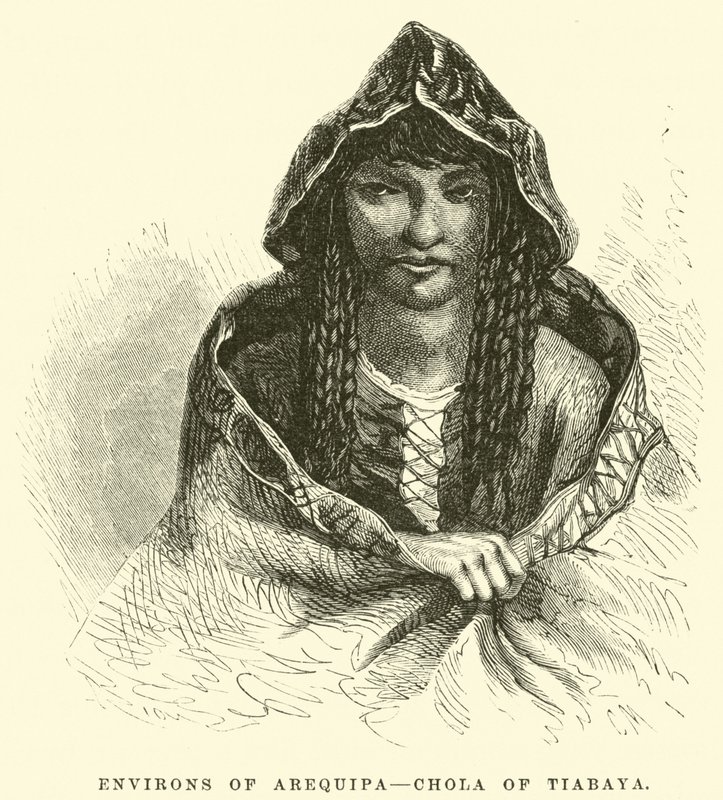 Arequipa környéke, Tiabaya Chola alkotó: Edouard Riou